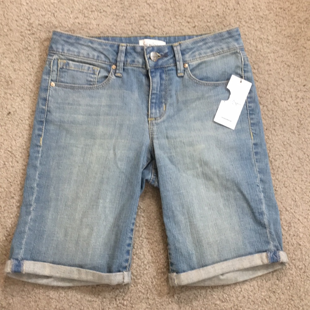 Jessica Simpson maxwell jean shorts sz 25 NWT $44